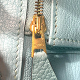 エルメス HERMES バーキン25 T刻 ブルーアトール/ゴールド金具金具 トゴ レディース ハンドバッグ