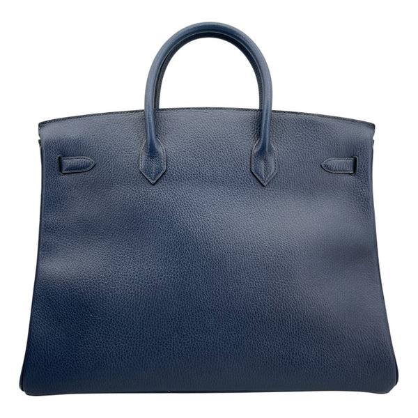 エルメス HERMES バーキン40 〇Z刻印 （1996年製） ブルーロイ　ゴールド金具 アルデンヌ ユニセックス ハンドバッグ