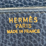 エルメス HERMES バーキン40 〇Z刻印 （1996年製） ブルーロイ　ゴールド金具 アルデンヌ ユニセックス ハンドバッグ