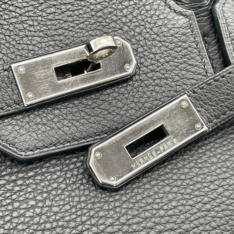 エルメス HERMES バーキン35 □I刻 ブラック SV金具 トリヨン レディース ハンドバッグ
