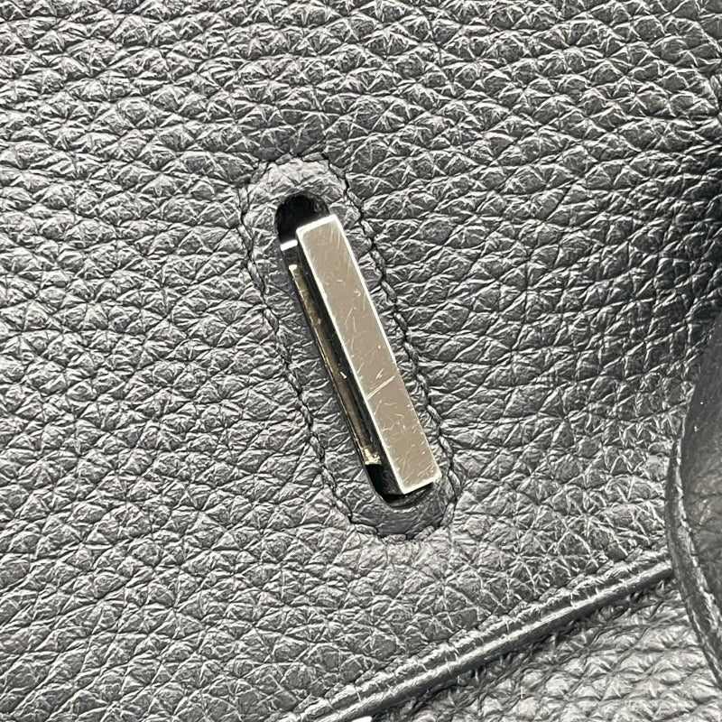 エルメス HERMES バーキン35 □I刻 ブラック SV金具 トリヨン レディース ハンドバッグ