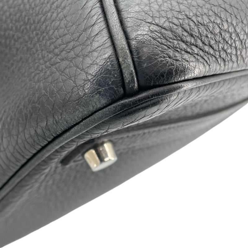 エルメス HERMES バーキン35 □I刻 ブラック SV金具 トリヨン レディース ハンドバッグ