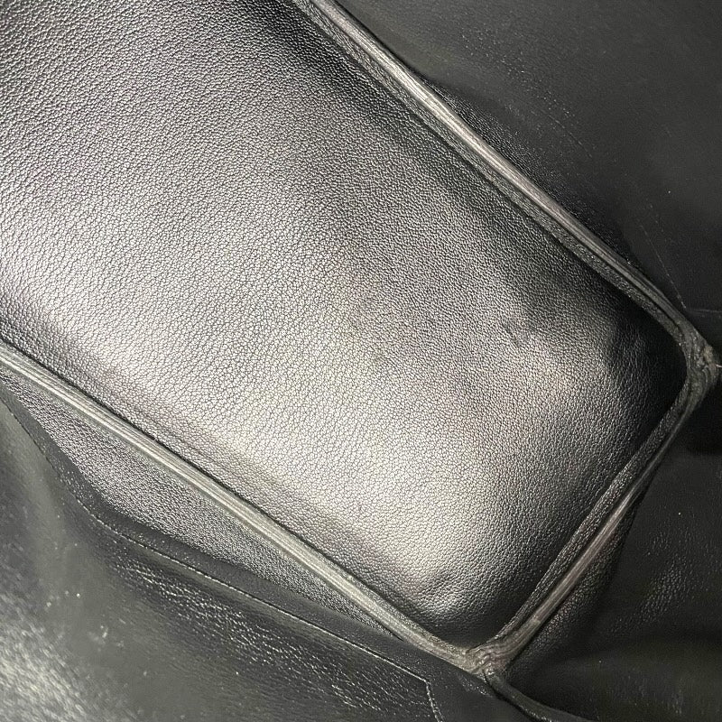 エルメス HERMES バーキン35 □I刻 ブラック SV金具 トリヨン レディース ハンドバッグ