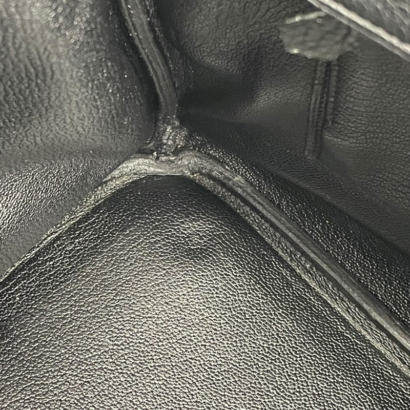 エルメス HERMES バーキン35 □I刻 ブラック SV金具 トリヨン レディース ハンドバッグ