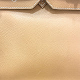 エルメス HERMES バーキン35 □J刻 ナチュラル/ゴールド金具 クシュベル レディース ハンドバッグ