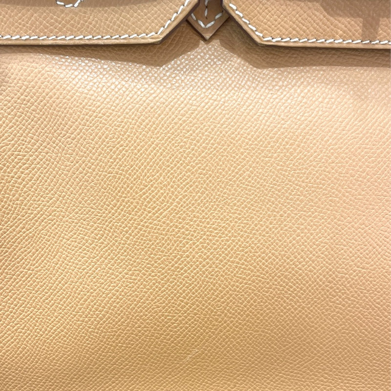 エルメス HERMES バーキン35 □J刻 ナチュラル/ゴールド金具 クシュベル レディース ハンドバッグ