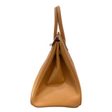 エルメス HERMES バーキン35 □J刻 ナチュラル/ゴールド金具 クシュベル レディース ハンドバッグ