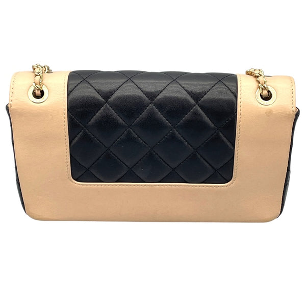 シャネル CHANEL フラップバッグ A80972 ブラック SV金具 ラム/カーフ レディース ショルダーバッグ
