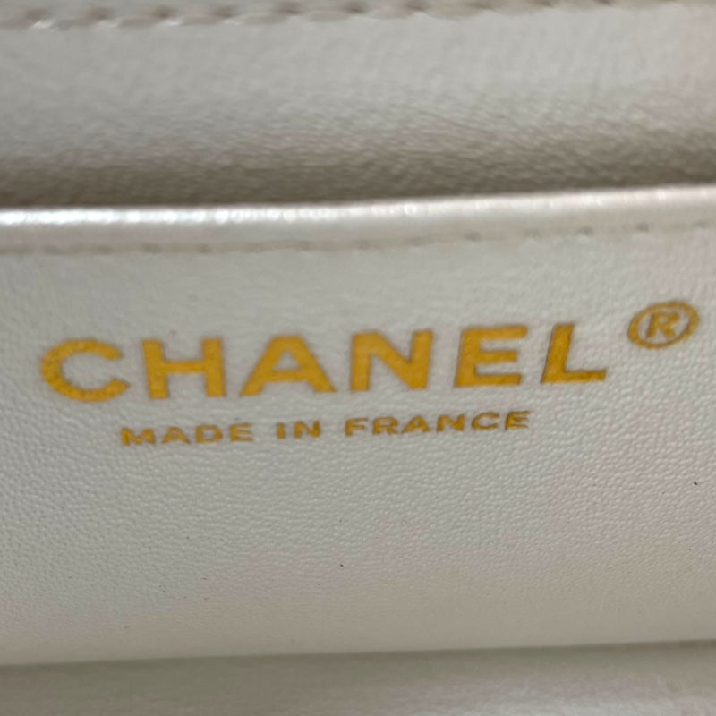 シャネル CHANEL シャネル2.55 スモール A70325 ホワイト GD金具 ラムスキン レディース ショルダーバッグ