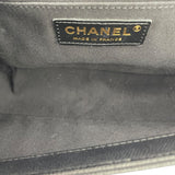 シャネル CHANEL ボーイシャネル25 A67086 27番台 ブラック GD金具 キャビア レディース ショルダーバッグ