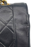 シャネル CHANEL ダイアナ25 A01165 2番台 ブラック GD金具 ラムスキン レディース ショルダーバッグ