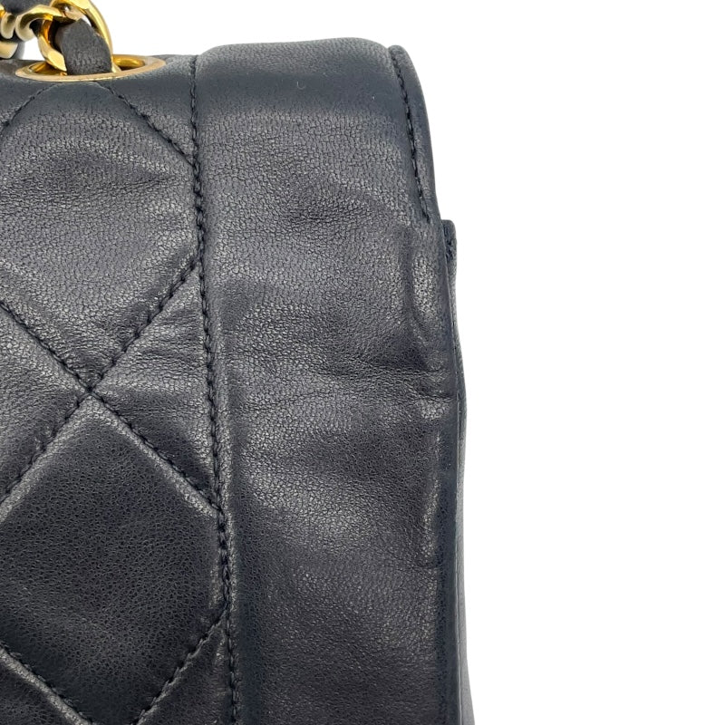 シャネル CHANEL ダイアナ25 A01165 2番台 ブラック GD金具 ラムスキン レディース ショルダーバッグ