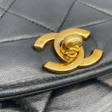 シャネル CHANEL ダイアナ25 A01165 2番台 ブラック GD金具 ラムスキン レディース ショルダーバッグ