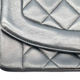 シャネル CHANEL ダイアナ25 A01165 2番台 ブラック GD金具 ラムスキン レディース ショルダーバッグ