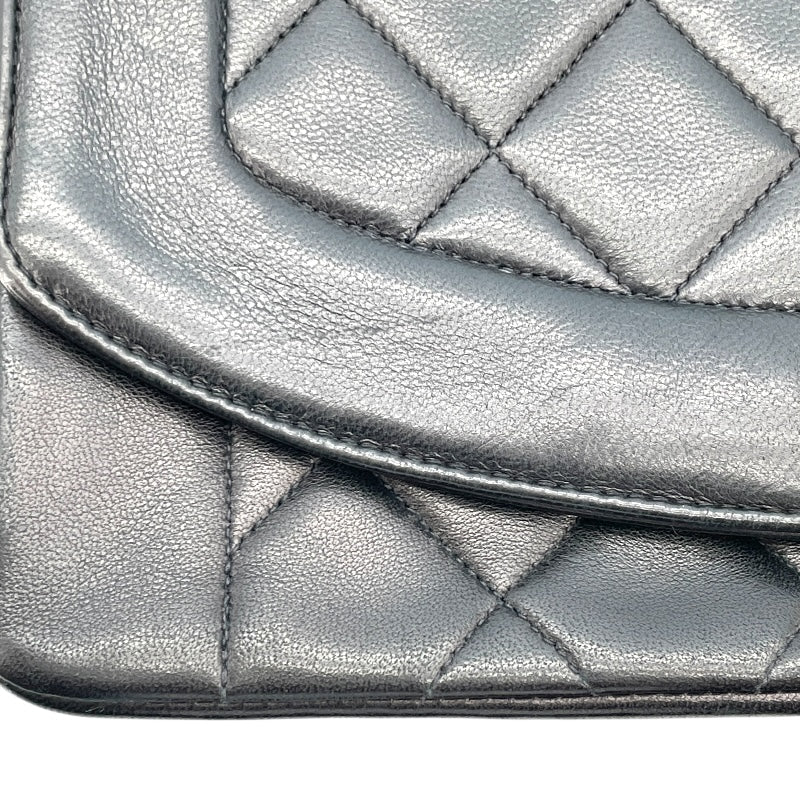 シャネル CHANEL ダイアナ25 A01165 2番台 ブラック GD金具 ラムスキン レディース ショルダーバッグ