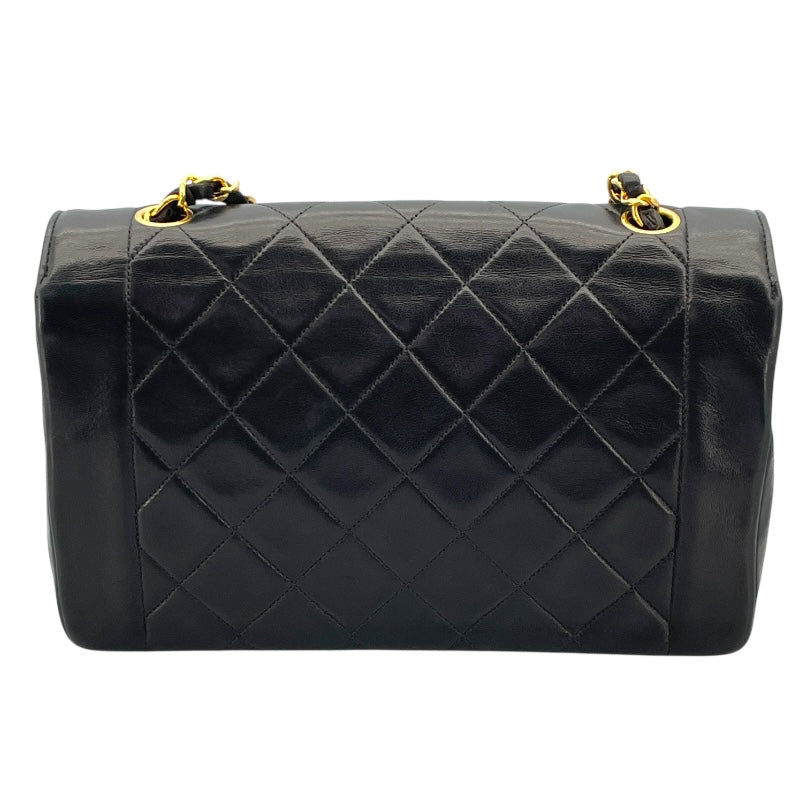 シャネル CHANEL ダイアナ25 A01165 2番台 ブラック GD金具 ラムスキン レディース ショルダーバッグ