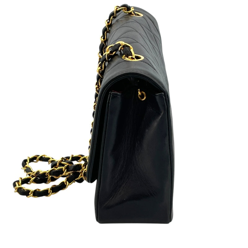 シャネル CHANEL ダイアナ25 A01165 2番台 ブラック GD金具 ラムスキン レディース ショルダーバッグ
