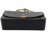 シャネル CHANEL ダイアナ25 A01165 2番台 ブラック GD金具 ラムスキン レディース ショルダーバッグ