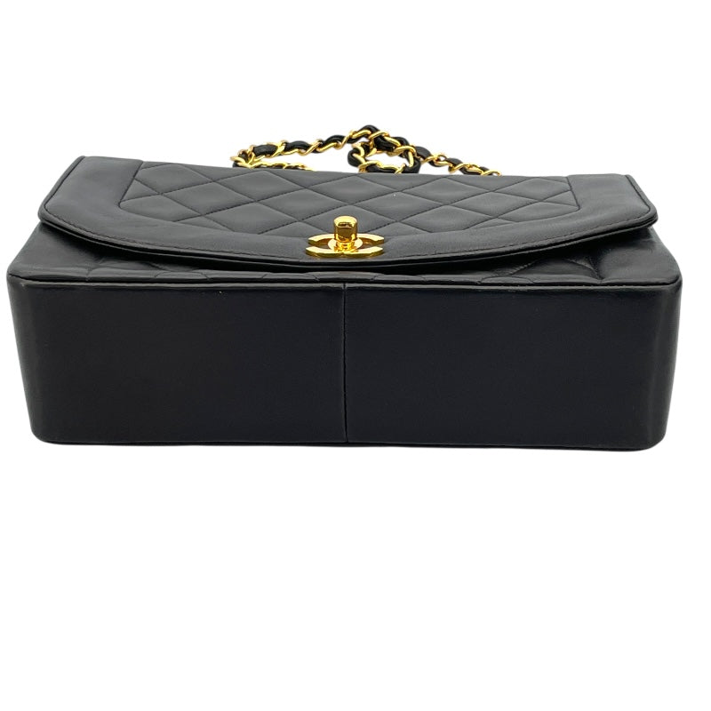 シャネル CHANEL ダイアナ25 A01165 2番台 ブラック GD金具 ラムスキン レディース ショルダーバッグ