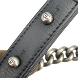 シャネル CHANEL ボーイシャネル25 A67086 ブラック SV金具 ツイード レディース ショルダーバッグ