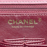 シャネル CHANEL ココマーク チェーン ショルダー ピンク GD金具 ラム レディース ショルダーバッグ
