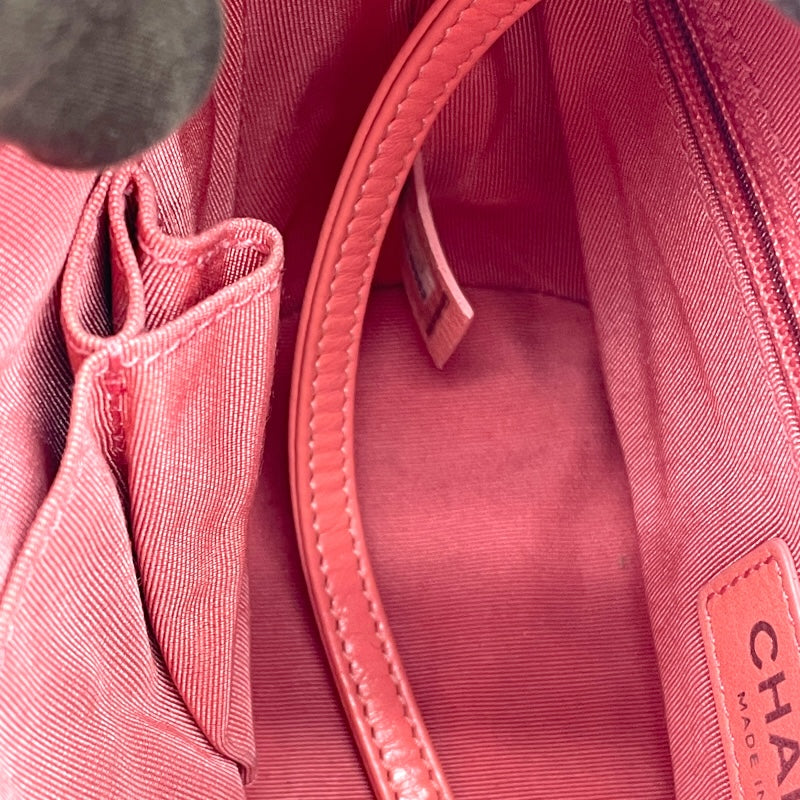 シャネル CHANEL ガブリエルスモール A91810 ピンク GD/SV金具 カーフ レディース ショルダーバッグ