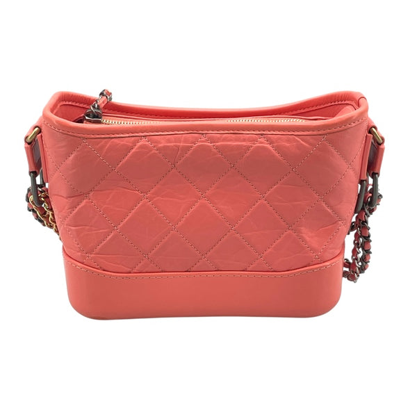 シャネル CHANEL ガブリエルスモール A91810 ピンク GD/SV金具 カーフ レディース ショルダーバッグ