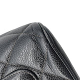 シャネル CHANEL 復刻トート A01804 7番台 ブラック GD金具 キャビアスキン レディース トートバッグ