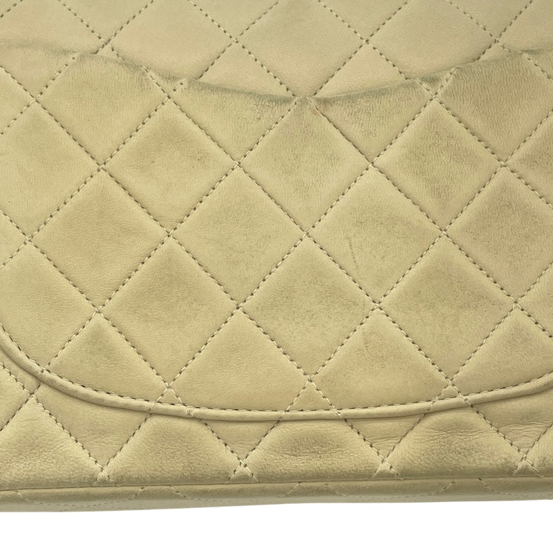 シャネル CHANEL マトラッセ23 A01113 2番台 ベージュ ラム レディース ショルダーバッグ