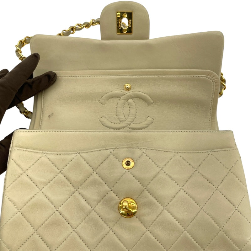 シャネル CHANEL マトラッセ23 A01113 2番台 ベージュ ラム レディース ショルダーバッグ