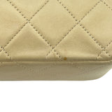 シャネル CHANEL マトラッセ23 A01113 2番台 ベージュ ラム レディース ショルダーバッグ