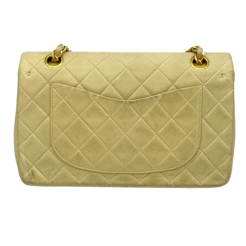 シャネル CHANEL マトラッセ23 A01113 2番台 ベージュ ラム レディース ショルダーバッグ