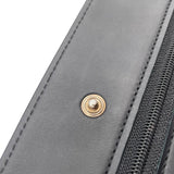 シャネル CHANEL チェンウォレット A48654 20番台 ブラック SV金具 キャビア レディース ショルダーストラップ