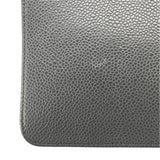 シャネル CHANEL チェンウォレット A48654 20番台 ブラック SV金具 キャビア レディース ショルダーストラップ