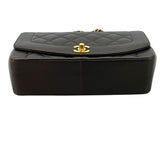 シャネル CHANEL ダイアナ25 A01165 2番台 ブラック GD金具 ラムスキン レディース ショルダーバッグ