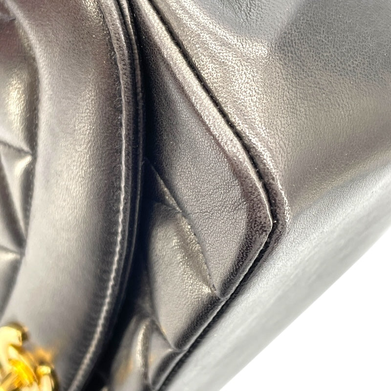 シャネル CHANEL ダイアナ25 A01165 2番台 ブラック GD金具 ラムスキン レディース ショルダーバッグ