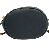 シャネル CHANEL 巾着ショルダー 27番台 ベージュ GD金具 カーフ レディース ショルダーバッグ