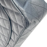シャネル CHANEL マトラッセ25 A01112 ブラック GD金具 キャビア レディース ショルダーバッグ