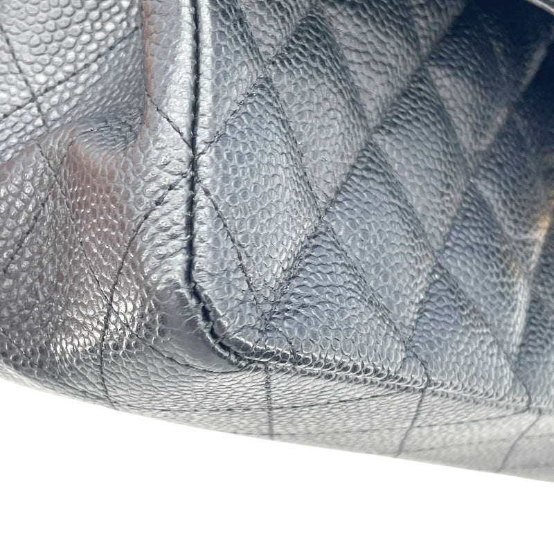 シャネル CHANEL マトラッセ25 A01112 ブラック GD金具 キャビア レディース ショルダーバッグ