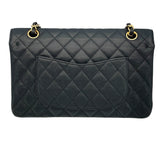シャネル CHANEL マトラッセ25 A01112 ブラック GD金具 キャビア レディース ショルダーバッグ