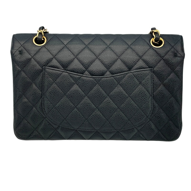 シャネル CHANEL マトラッセ25 A01112 ブラック GD金具 キャビア レディース ショルダーバッグ