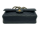 シャネル CHANEL マトラッセ25 A01112 ブラック GD金具 キャビア レディース ショルダーバッグ
