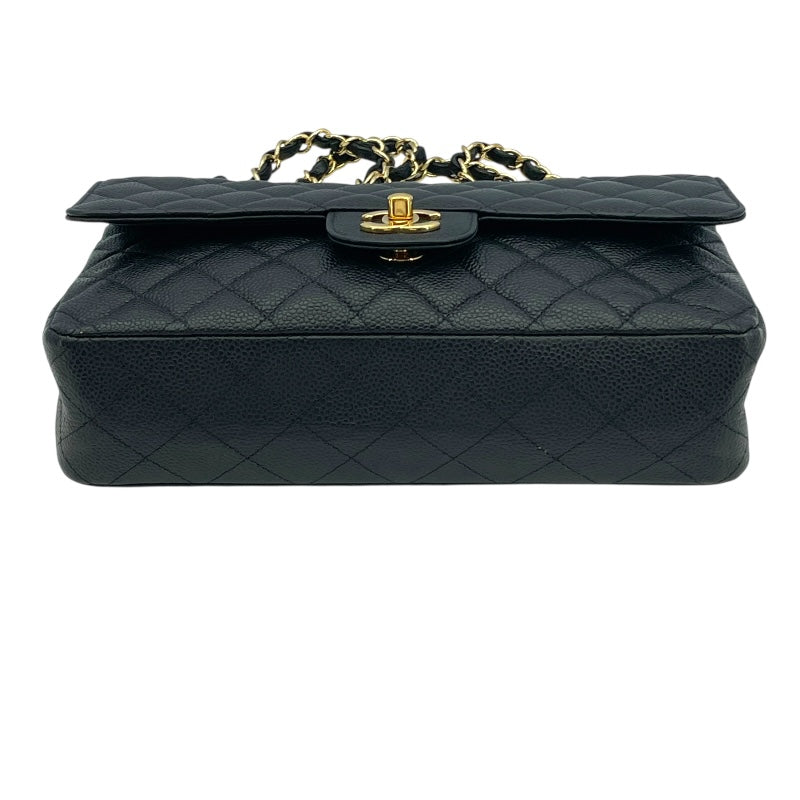 シャネル CHANEL マトラッセ25 A01112 ブラック GD金具 キャビア レディース ショルダーバッグ