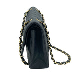 シャネル CHANEL マトラッセ25 A01112 ブラック GD金具 キャビア レディース ショルダーバッグ