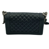 シャネル CHANEL ボーイシャネル25 A67086 ブラック キャビア レディース ショルダーバッグ