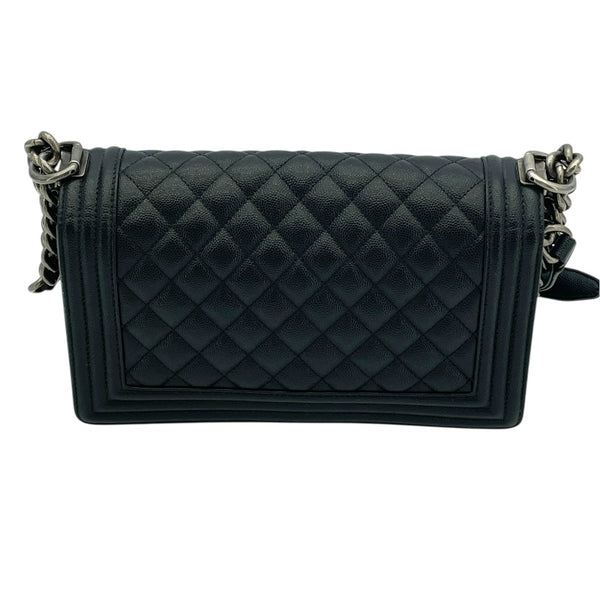 シャネル CHANEL ボーイシャネル25 A67086 ブラック キャビア レディース ショルダーバッグ