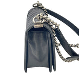シャネル CHANEL ボーイシャネル25 A67086 ブラック キャビア レディース ショルダーバッグ