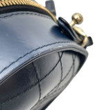シャネル CHANEL 2WAY ショルダー 27番台 ネイビー GD金具 カーフ レディース ショルダーバッグ