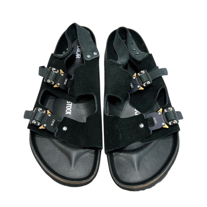 クリスチャン・ディオール Christian Dior ×BIRKENSTOCK　MILANOサンダル スウェード レディース サンダル