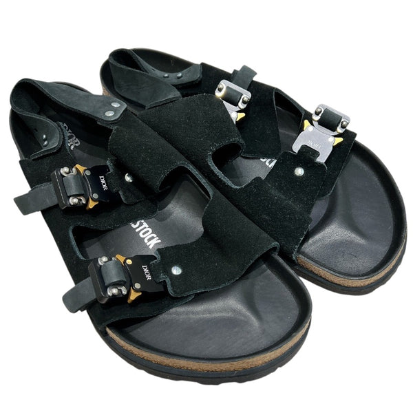 クリスチャン・ディオール Christian Dior ×BIRKENSTOCK　MILANOサンダル スウェード レディース サンダル